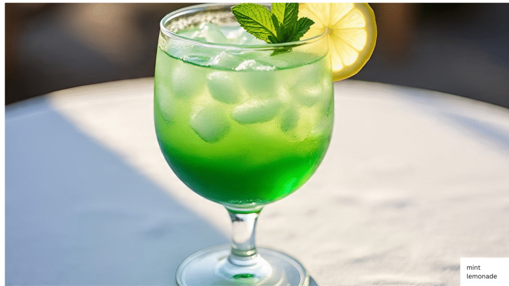 mint lemonade